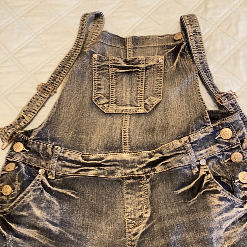Wallflower Denim Overalls Gently Used Worn x1